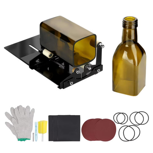 Glass bottle cutter kit - glass,