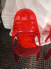 Kartell Style Ghost Chairs