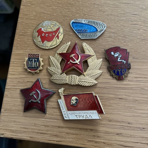 Soviet badges communist - badges,