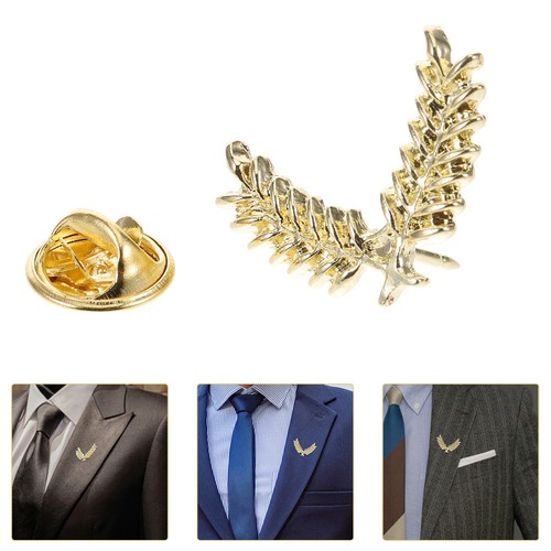 Zinc alloy golden wheat ear - alloy,