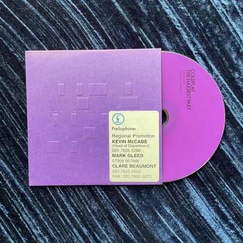 Rare coldplay promo - uk,