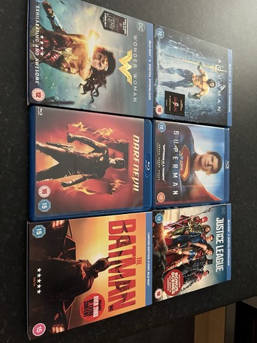 Movie blu ray bundle pre - dc,