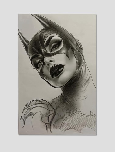 Catwoman poster print premium - print,