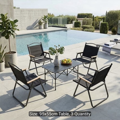 5pcs garden set dinning - garden, table