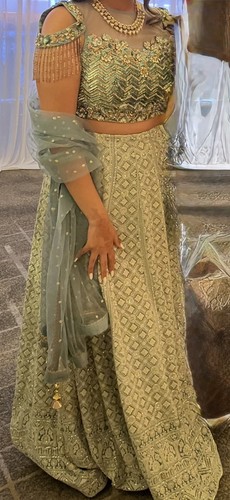 Beautiful baby green wedding