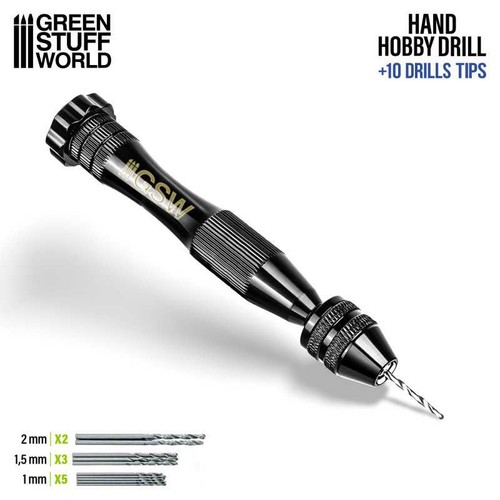 Hobby hand drill - drill, 10x