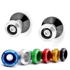 SPMF Black Swingarm Spools For