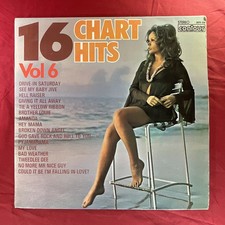 16 Chart Hits Vol. 5 1973 12" Vinyl LP Record