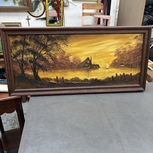 Mcm panoramic landscape oil - mcm,