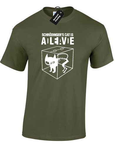 Schrodinger cat mens - schrodinger's,