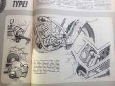 AJS STORMER MOTO-CROSS  1973 PERIOD MOTORCYCLE  MAGAZINE ARTICLE.