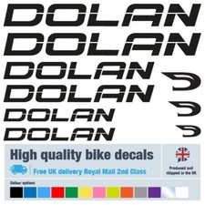Dolan bike labels / decals /