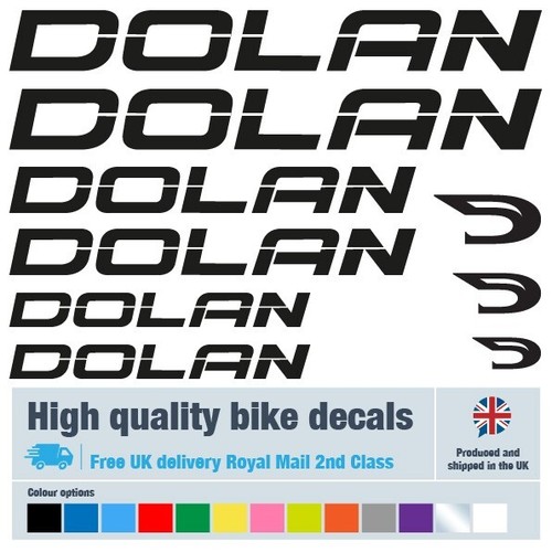 Dolan bike labels decals - labels, /