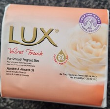 6 X Lux Bar Soap Velvet Touch 80g (Pack of 6)