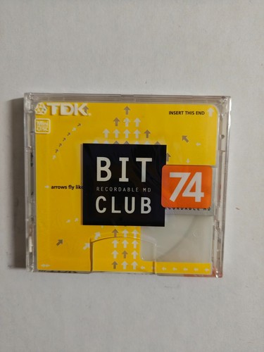 New tdk bit club minidisc - tdk,