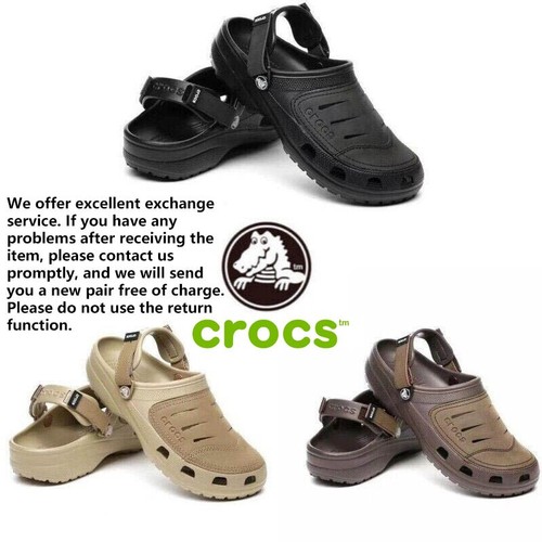 New model crocs leather men - new,