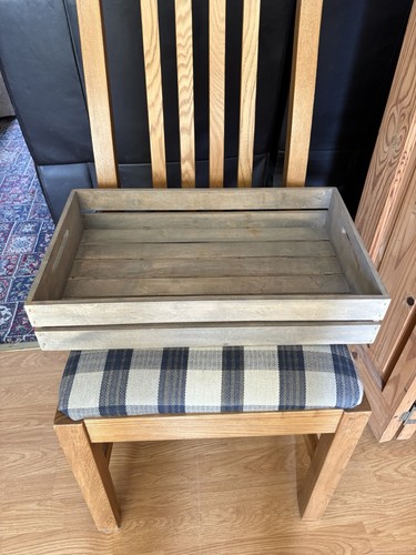 Large wooden box - box, used