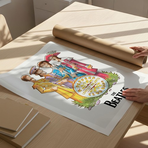 Beatles sgt pepper art - sgt, a3