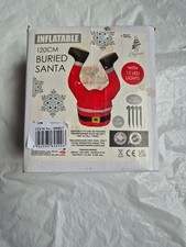 Inflatable Buried Santa 120cm