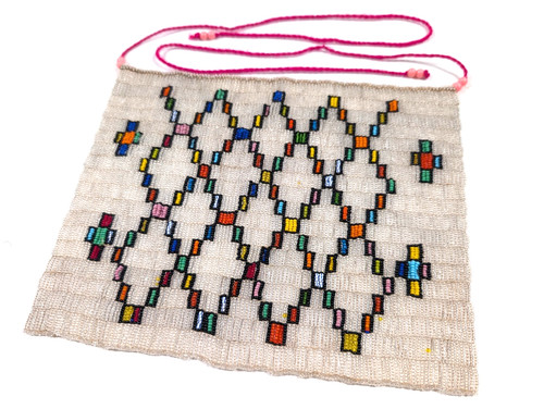 Zulu glass bead apron - glass,
