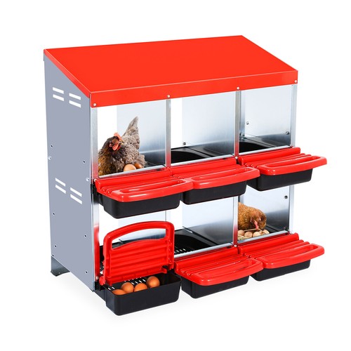 Hole chicken nesting box hen - 6,