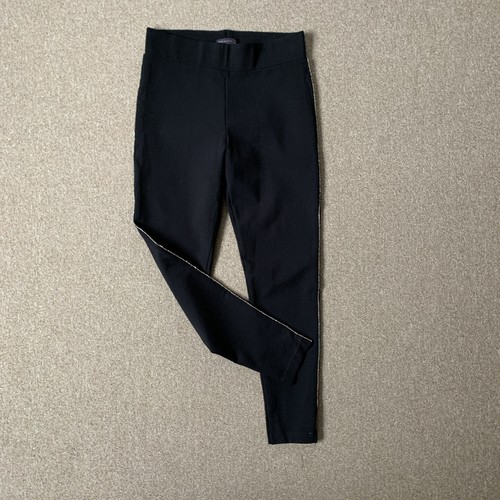 Black embellished leggings - black,