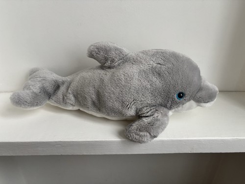 Dolphin plush soft cuddly - cuddly, toy