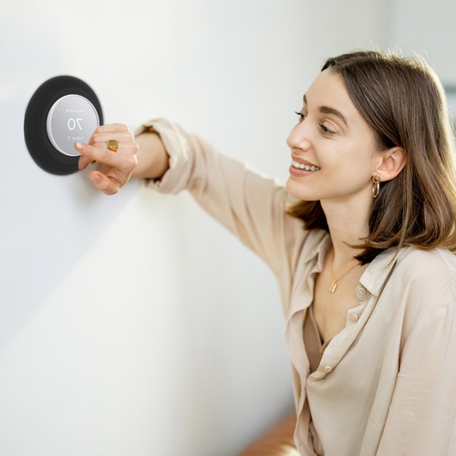 Thermostat wall plate for - thermostat,