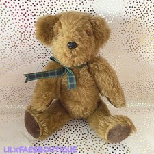 12" 1970s Vintage jointed teddy bear soft toy plushie