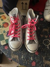 Ladies Girls Converse Glitter