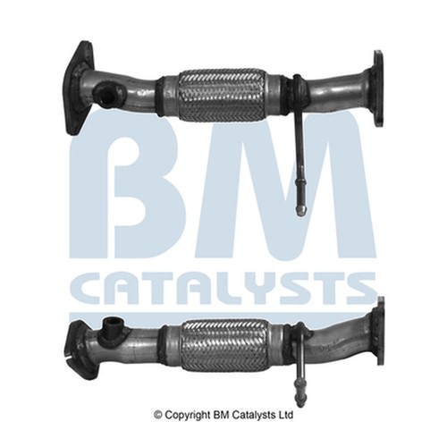 Front exhaust pipe fit kit - front,