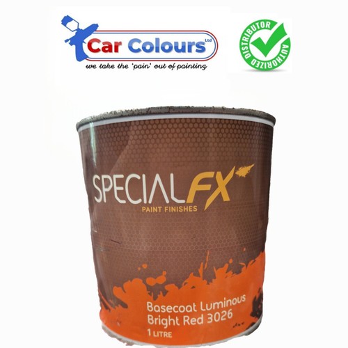 Litre fluorescent bright red - 1,