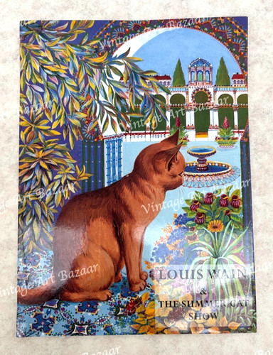 Louis wain summer cat - cat, show