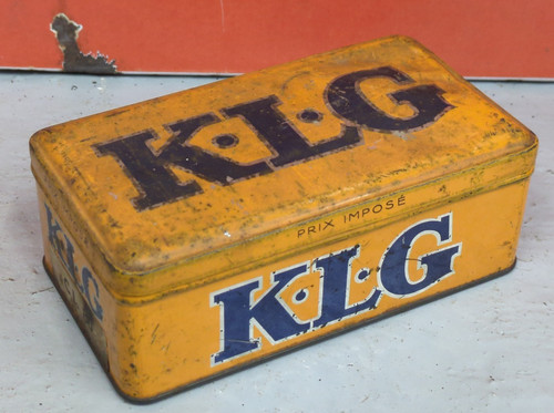Vintage french klg spark plug - french,