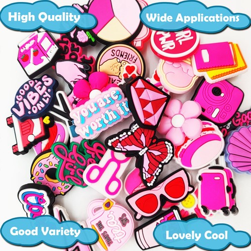 100pc for croc charms - 100pc,