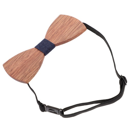 1pc wooden bowtie creative - 1pc,
