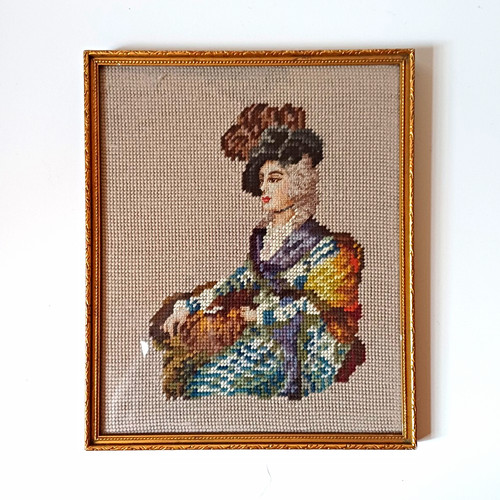 The needlewoman shop framed - needlewoman,