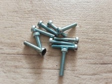 Meccano 10 x #111 Zinc bolts Modern allen head 3/4"