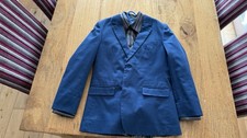 Boys John Lewis 2 Piece Suit And Ted Baker Shirt Age 10 Blue