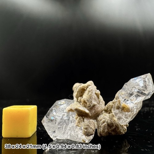 Rare herkimer diamond quartz - rare,
