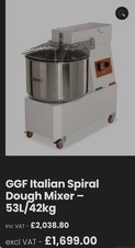 Ggf commercial dough mixer - dough,
