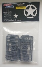 (C164)  Victrix Games WW2 Allied Armour M5A1 Stuart Light Tank Plastic