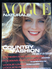 Vogue  - October 15th 1980  - Lovely smooth copy -  Gift Quality -