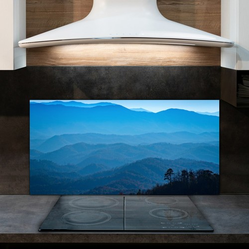 Glass kitchen splashback tile - glass,