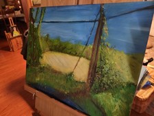 Bright Countryside Landscape