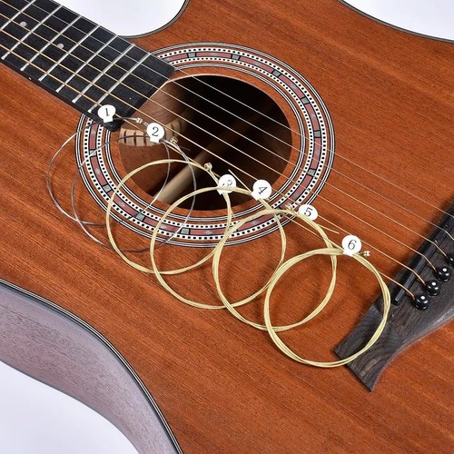 Acoustic guitar strings set - acoustic,