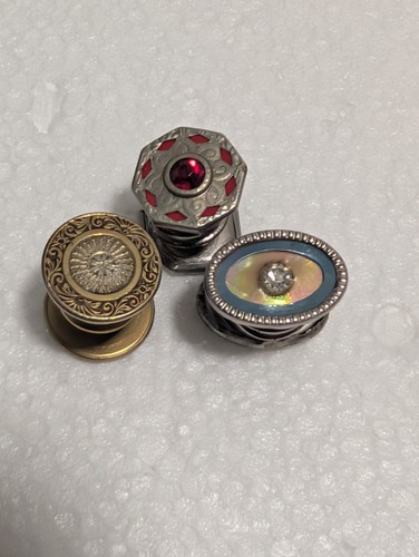 Vintage antique snap - vintage, cufflinks