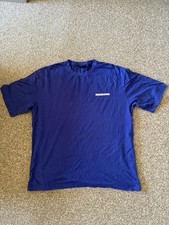 Mens Balenciaga T Shirt Blue Large