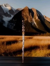 Carved Folk Art Walking Stick