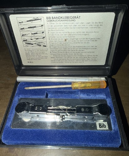 Vintage bib cassette tape - cassette,